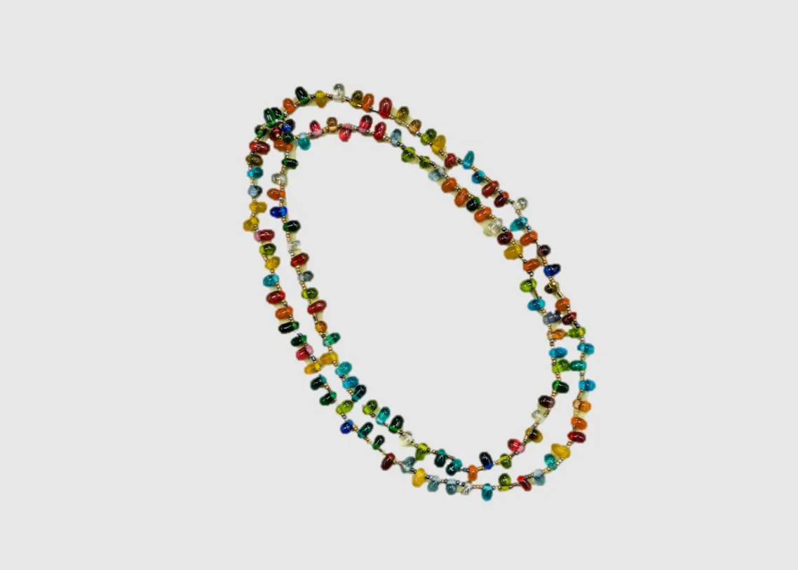 Multi-colored Glass Necklace