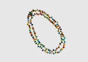 Multi-colored Glass Necklace
