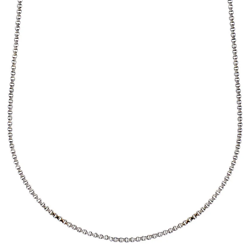 NANCY necklace 60 cm silver-plated