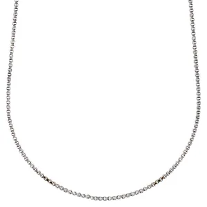 NANCY necklace 60 cm silver-plated