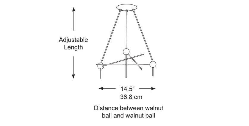 Nelson® Triple Bubble Lamp Fixture Kit