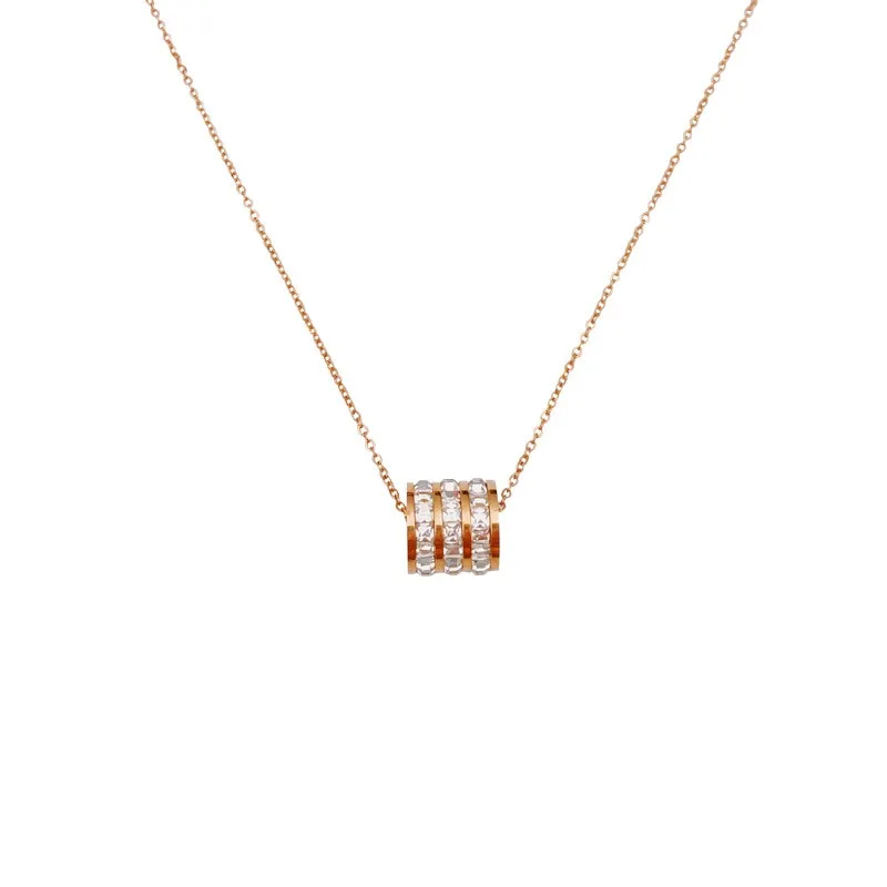 New Classic Titanium Steel Small Waist Necklace Korean For Woman