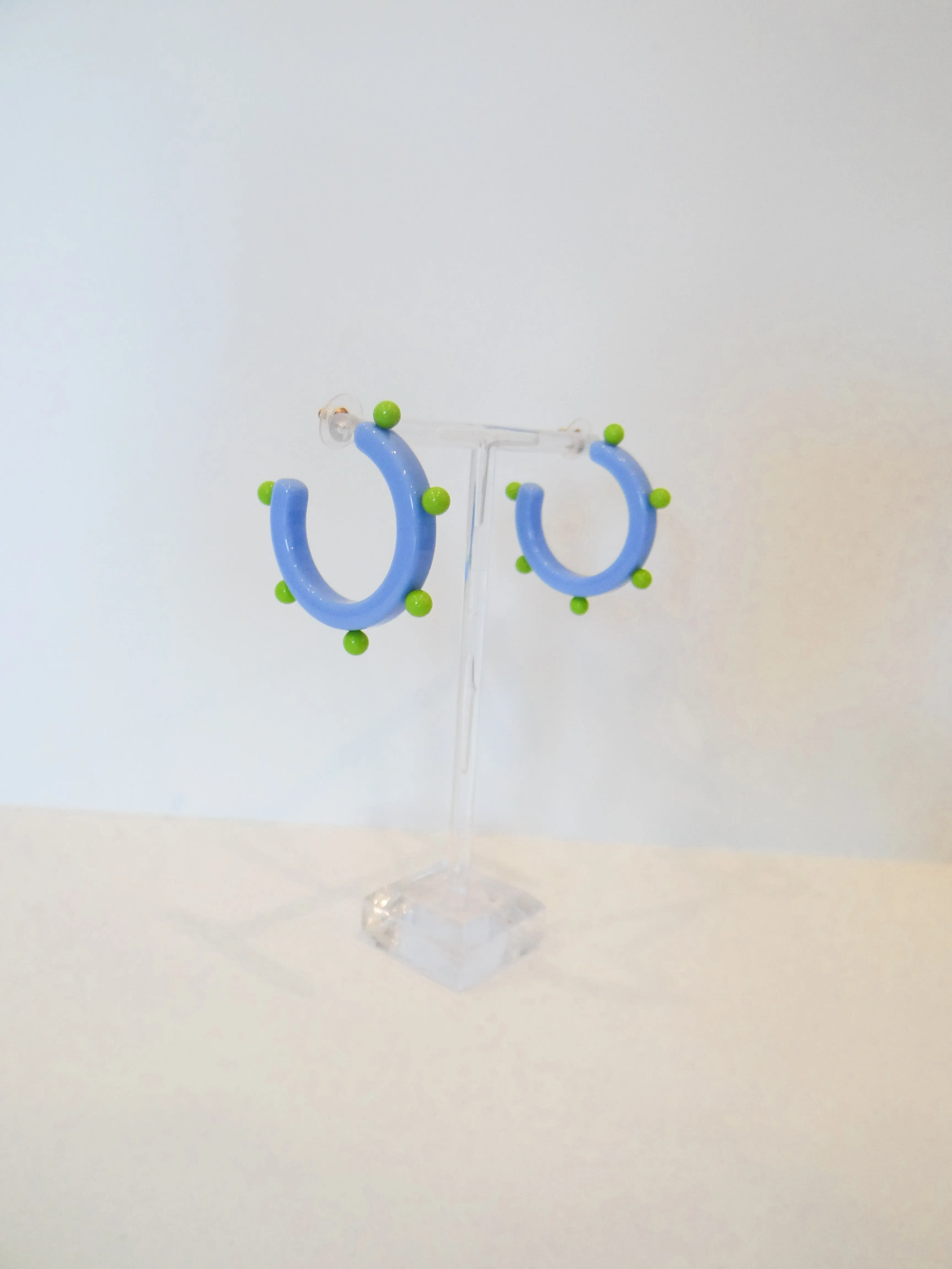 Olivia Studded Hoop Earrings
