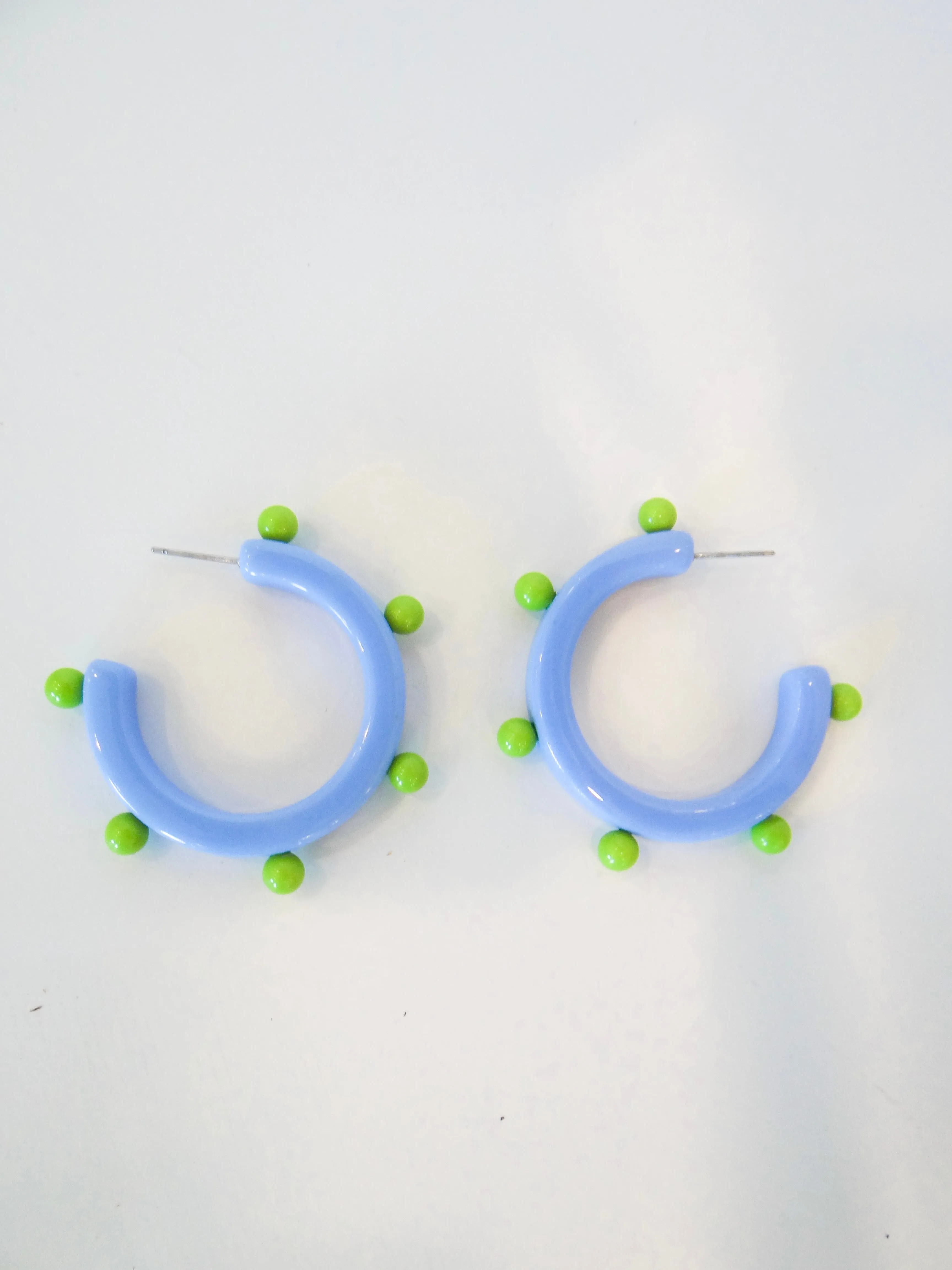 Olivia Studded Hoop Earrings