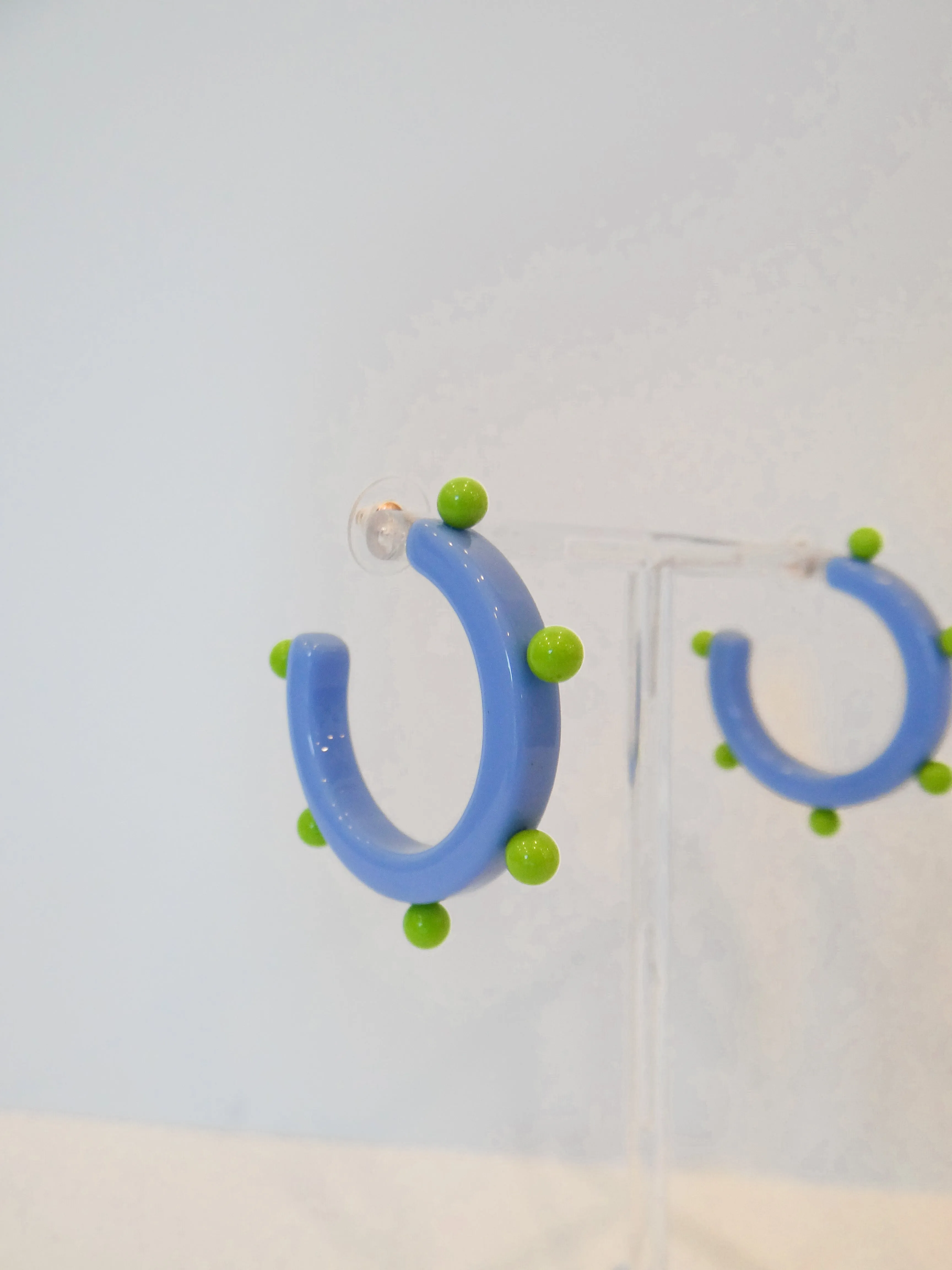 Olivia Studded Hoop Earrings