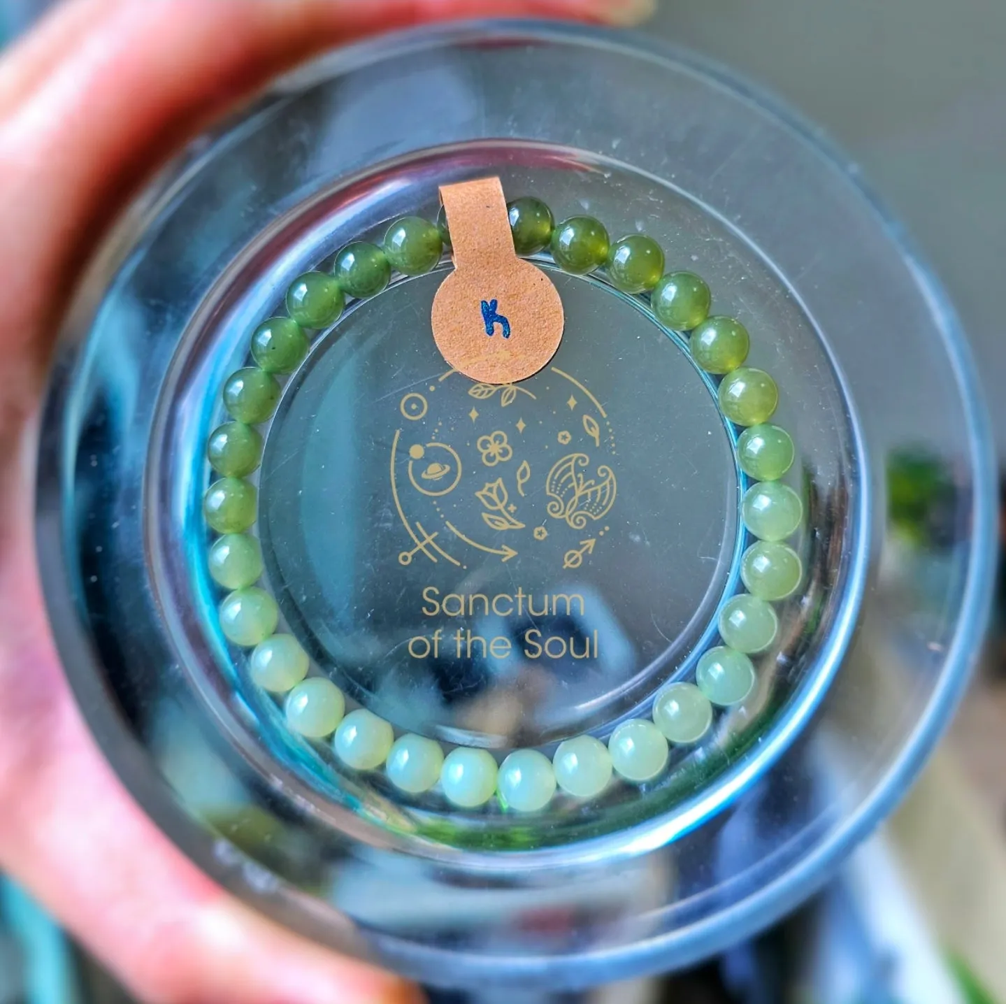 Ombre Nephrite Bracelet