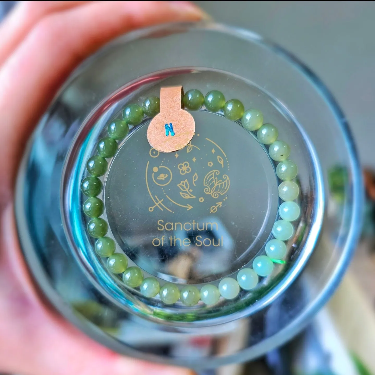 Ombre Nephrite Bracelet