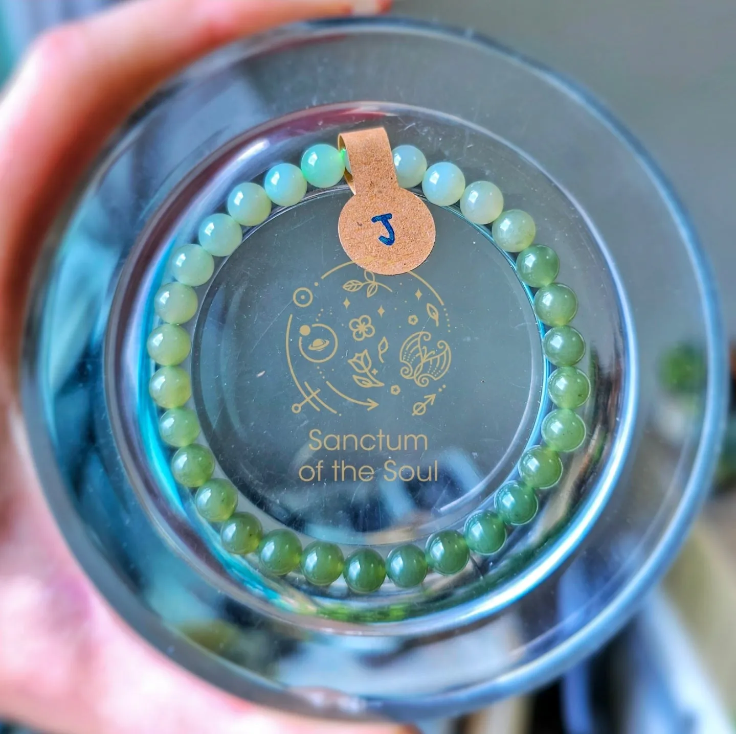 Ombre Nephrite Bracelet