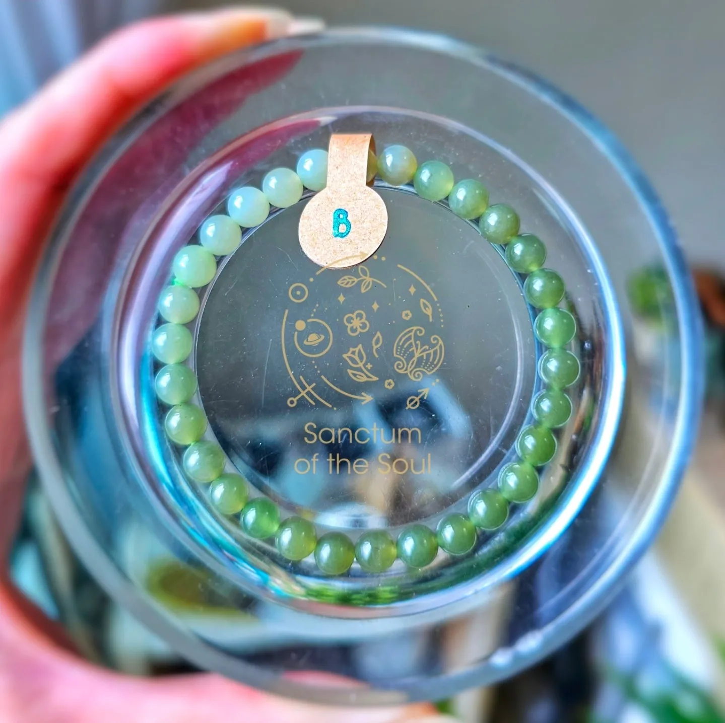 Ombre Nephrite Bracelet