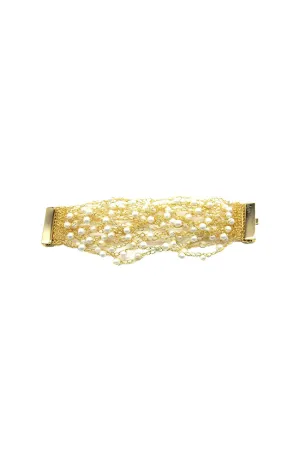 Pearl Multi String Bracelet
