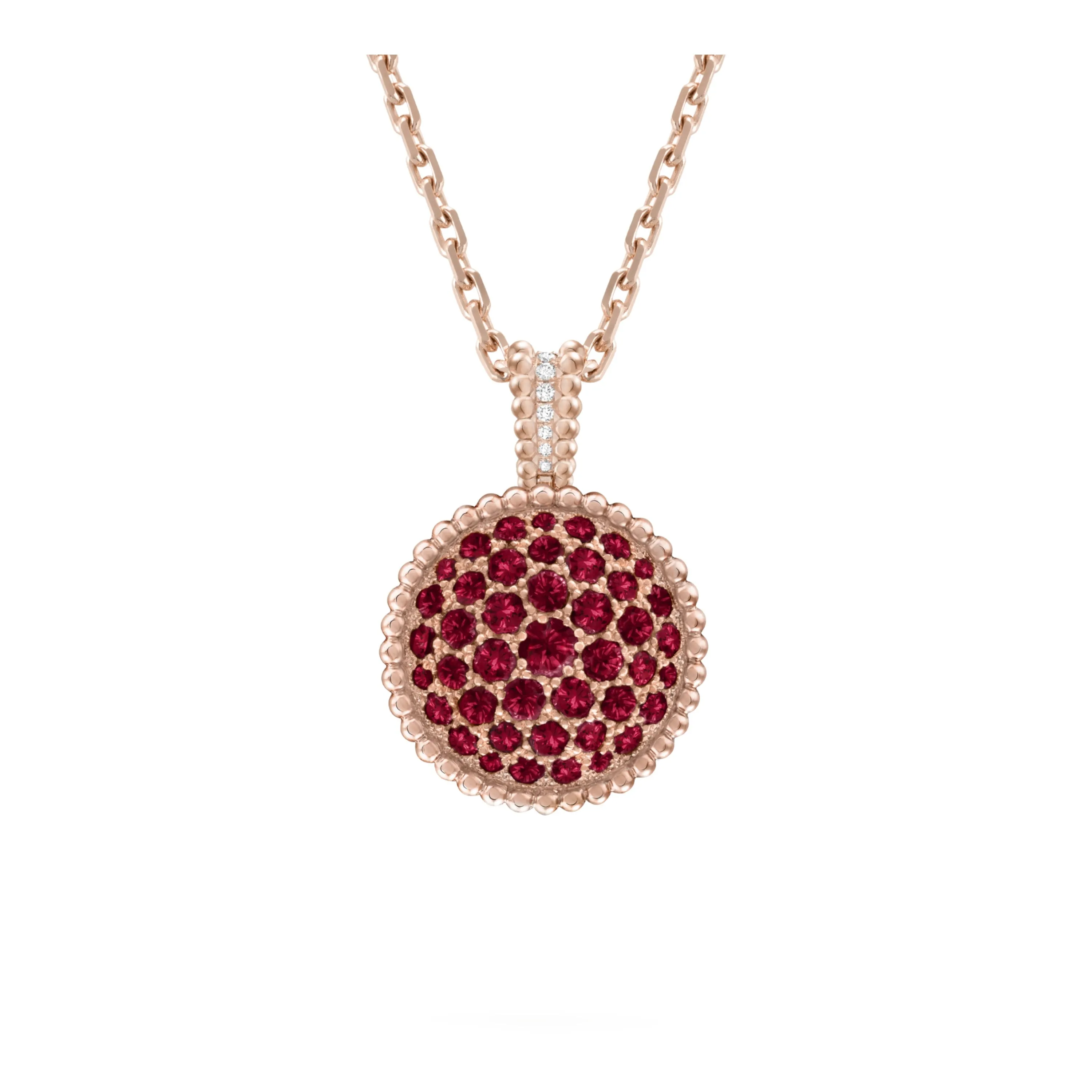Perlée secret pendant watch