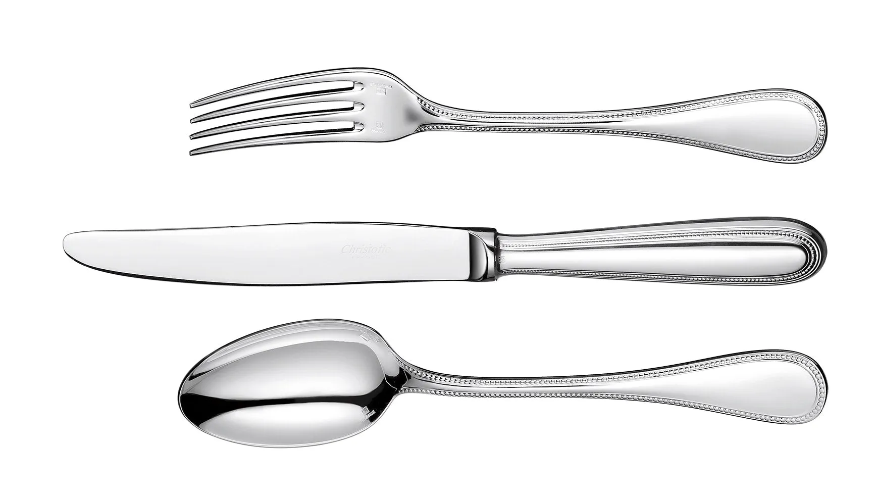 Perles Sterling Silver Tea spoon