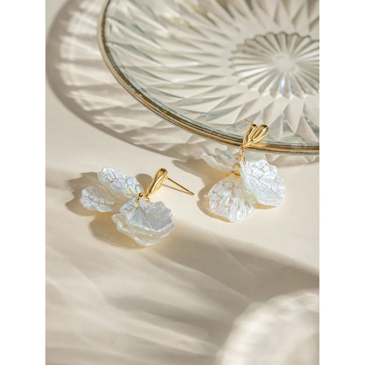 Petal Drop Earrings