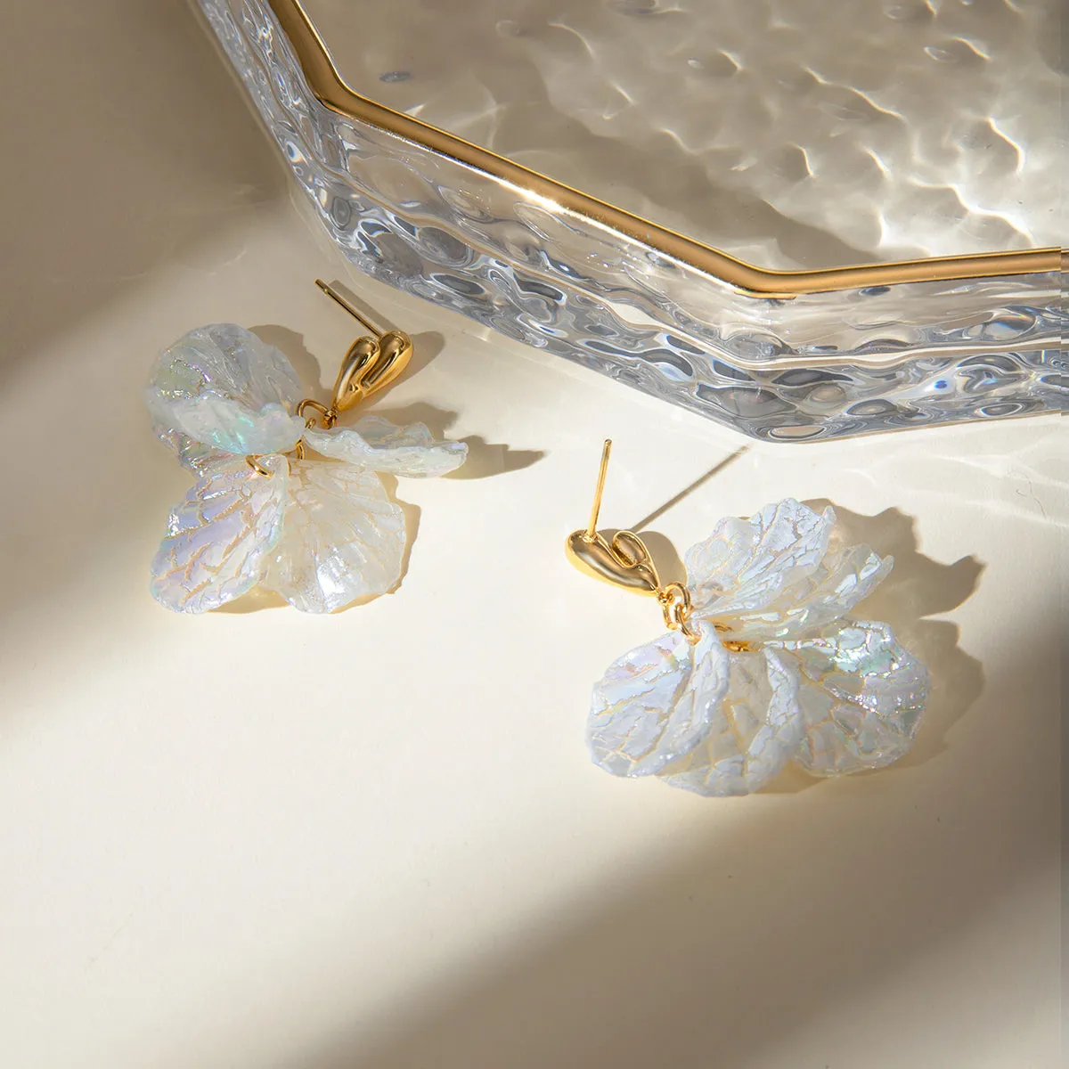 Petal Drop Earrings