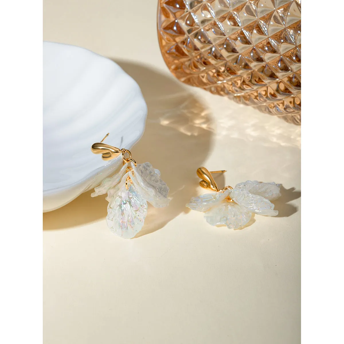 Petal Drop Earrings