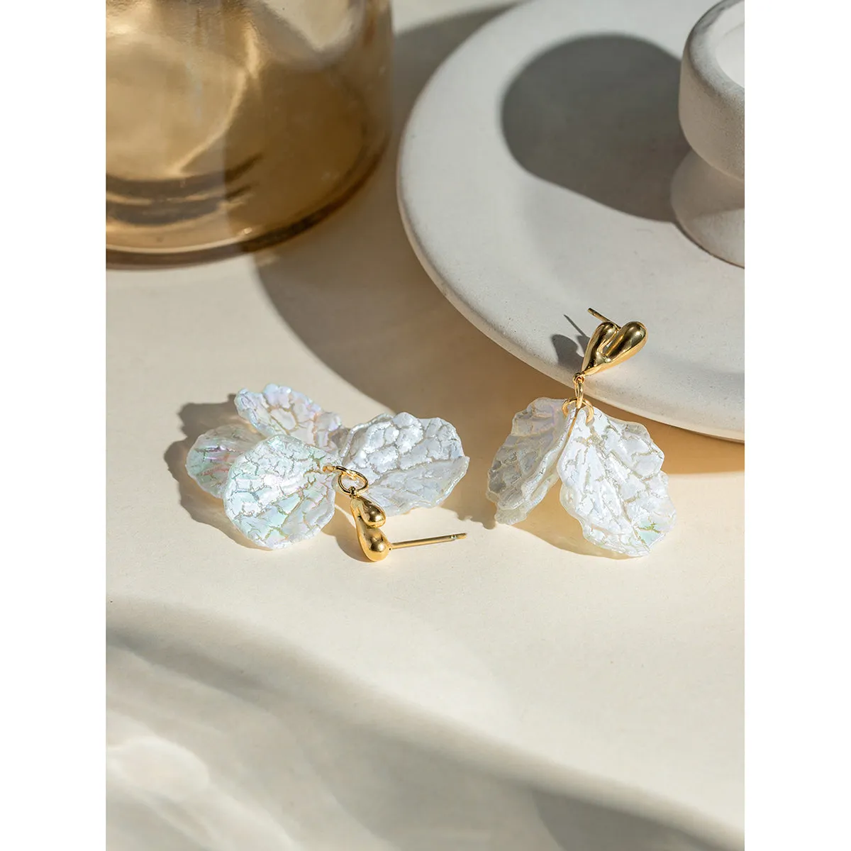 Petal Drop Earrings