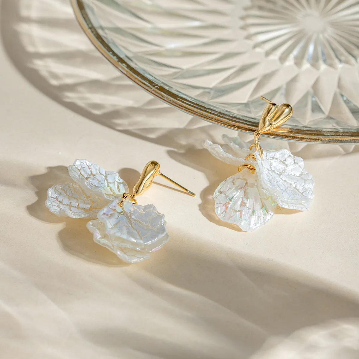 Petal Drop Earrings