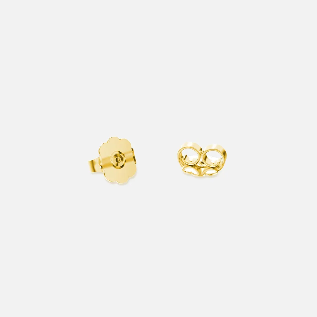 Plain Star Stud Earrings