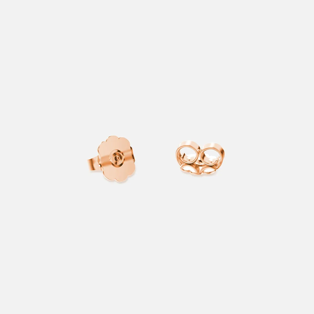 Plain Star Stud Earrings