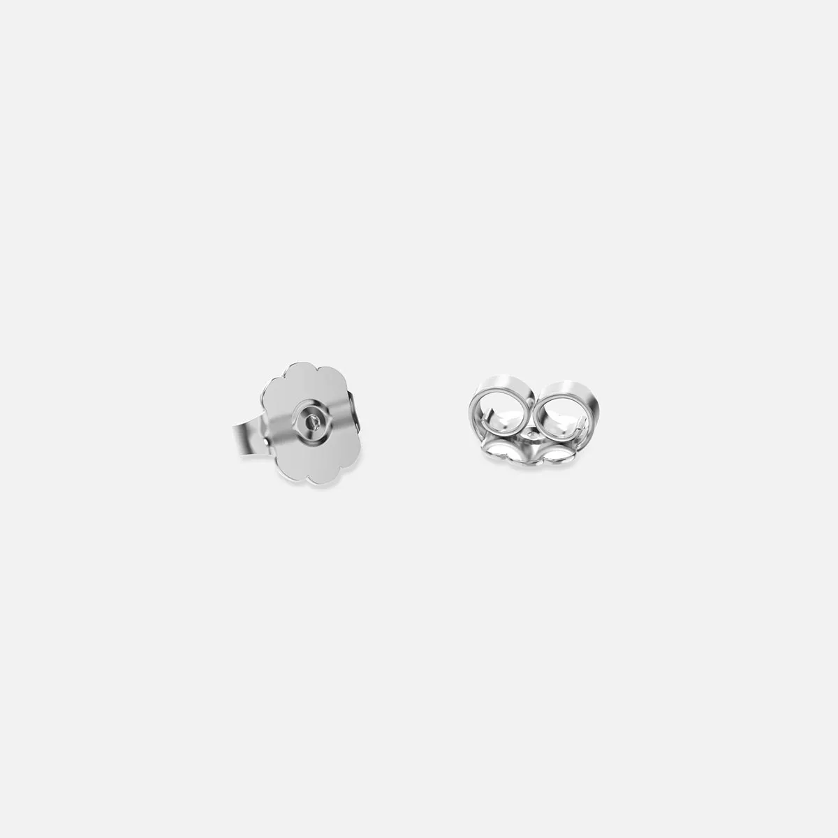 Plain Star Stud Earrings