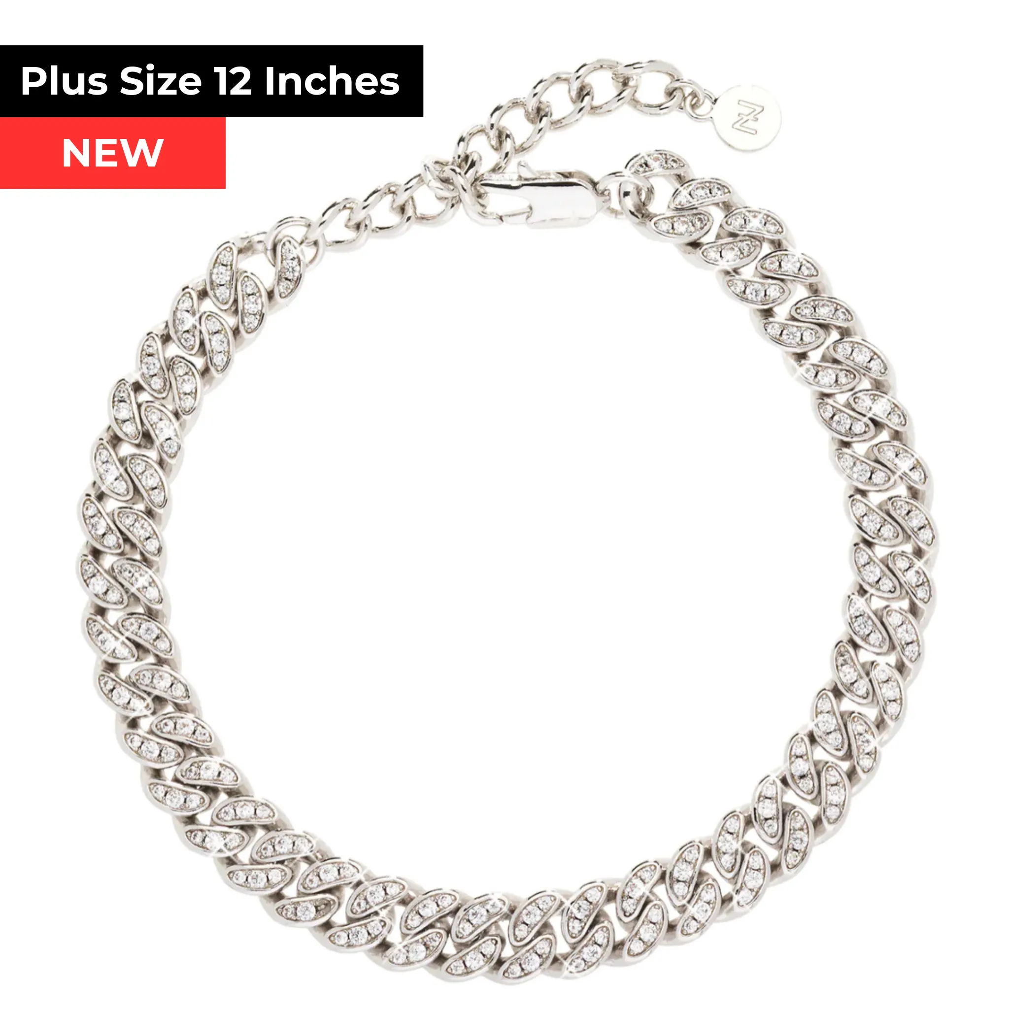 Plus Size Anklet 12 inches