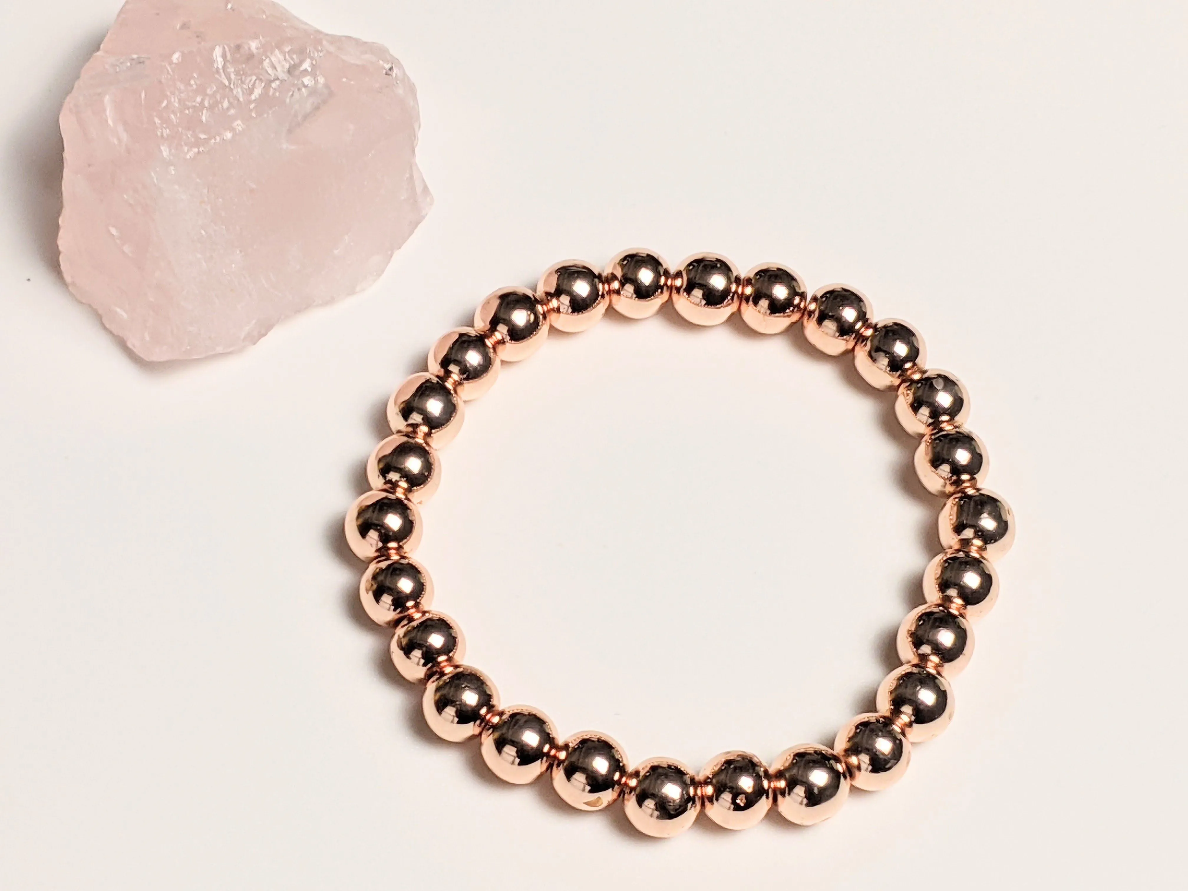 Positive Vibes Grounding, Protection & Concentration Hematite Bracelet 2