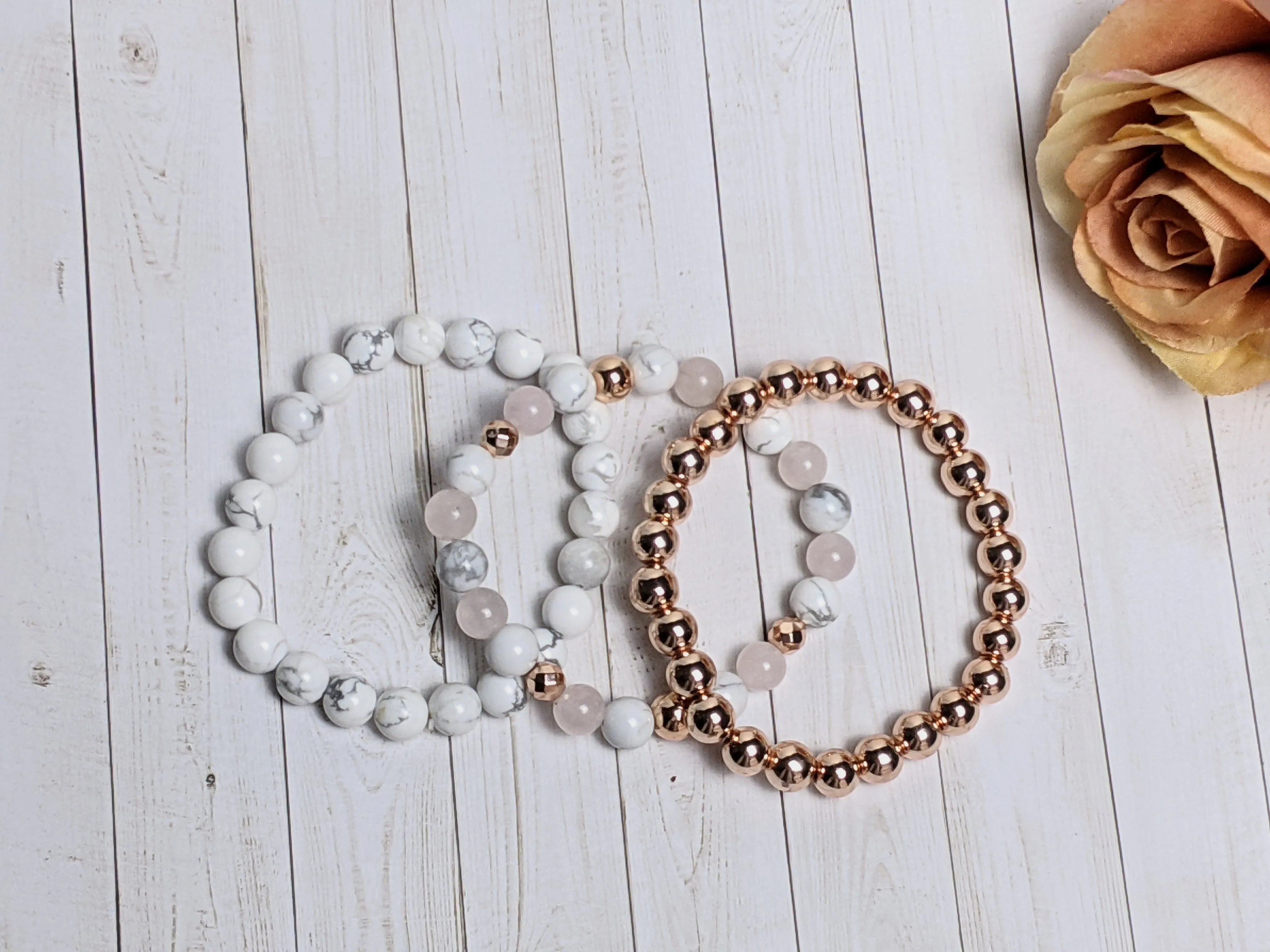 Positive Vibes Grounding, Protection & Concentration Hematite Bracelet 2