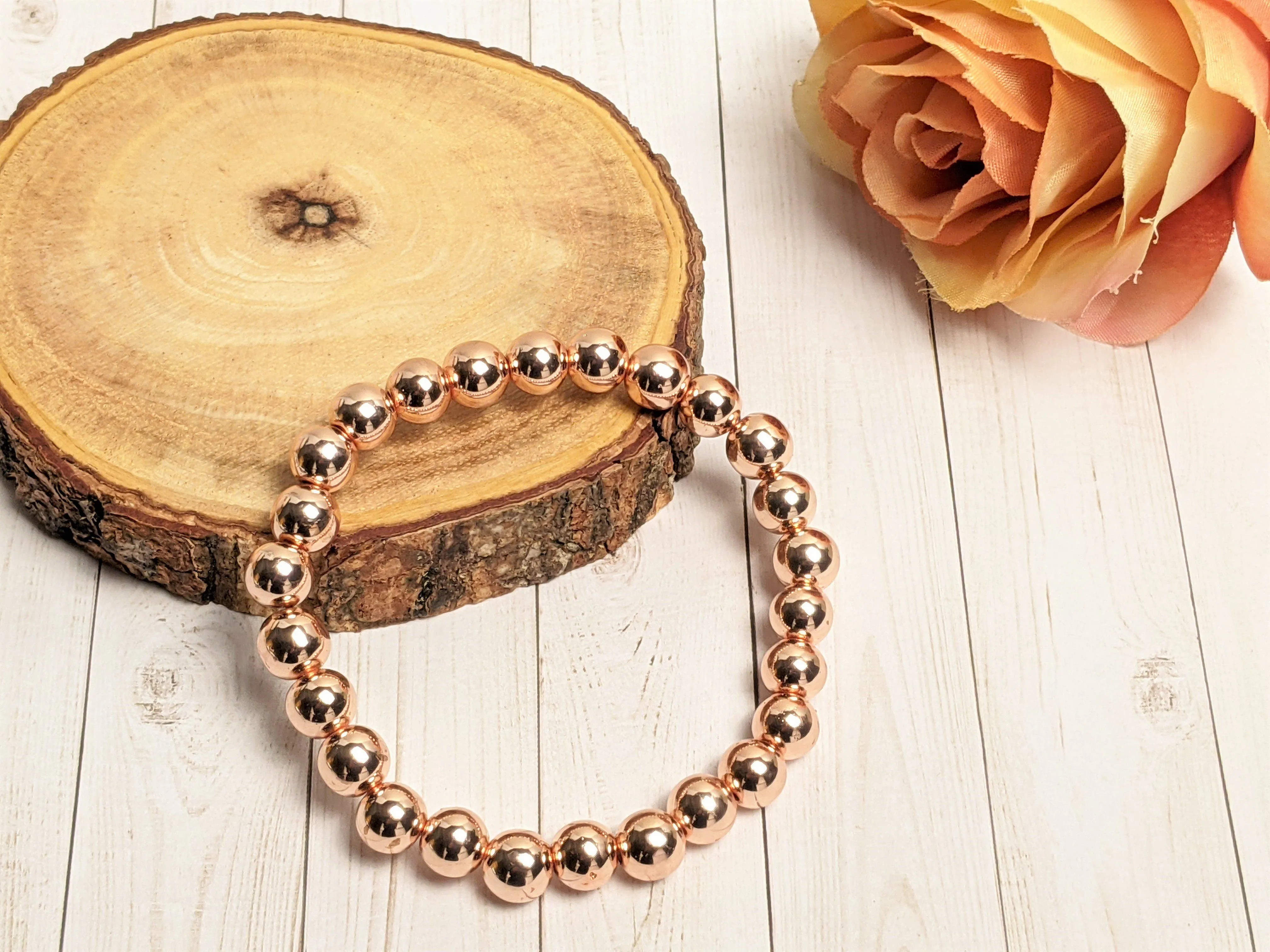 Positive Vibes Grounding, Protection & Concentration Hematite Bracelet 2