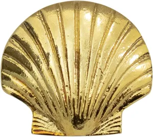 Premium Masonic ST Thomas Of Acon Shell Gold Jewel Badge (Small)  Knights Templar Jewels and Brooches