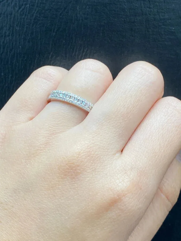 PREORDER | Half Eternity Channel Diamond Ring 14kt