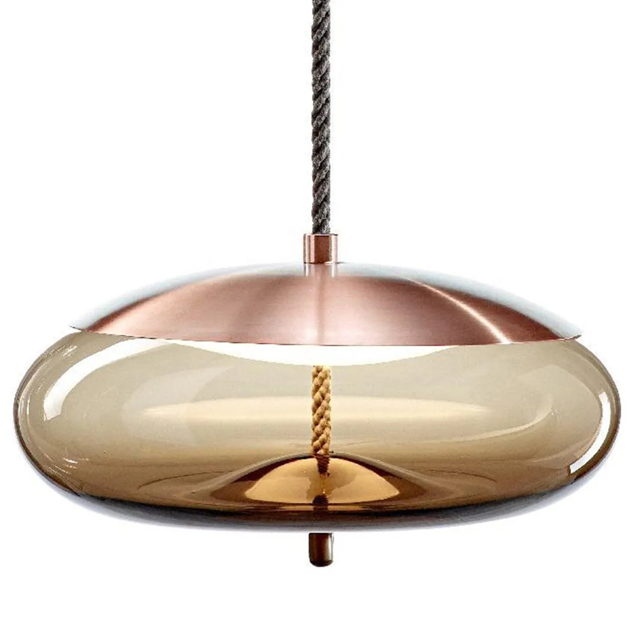 "Knot Disco" Large Pendant Lamp by Chiaramonte Marin