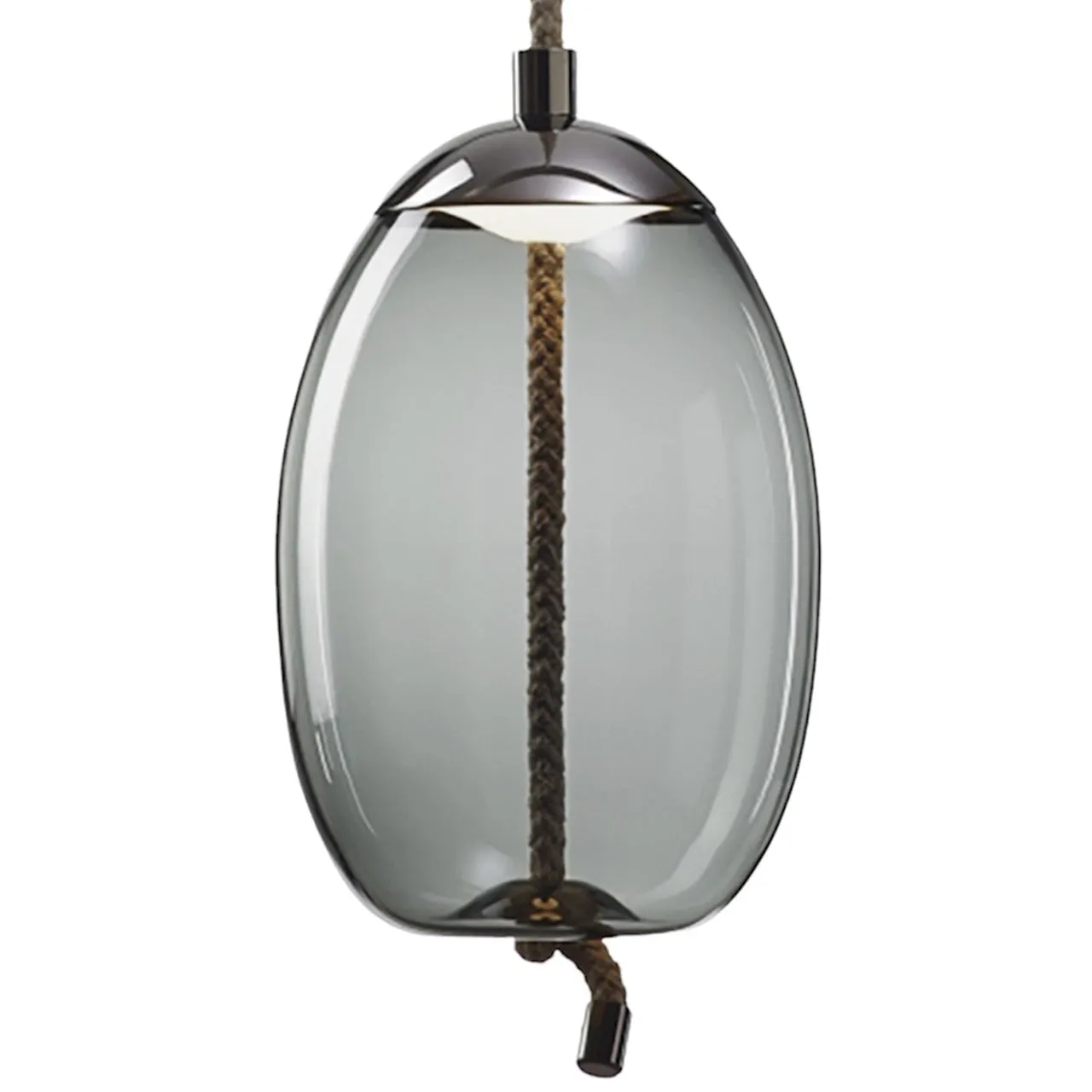 "Knot Uovo" Small Pendant Lamp by Chiaramonte Marin