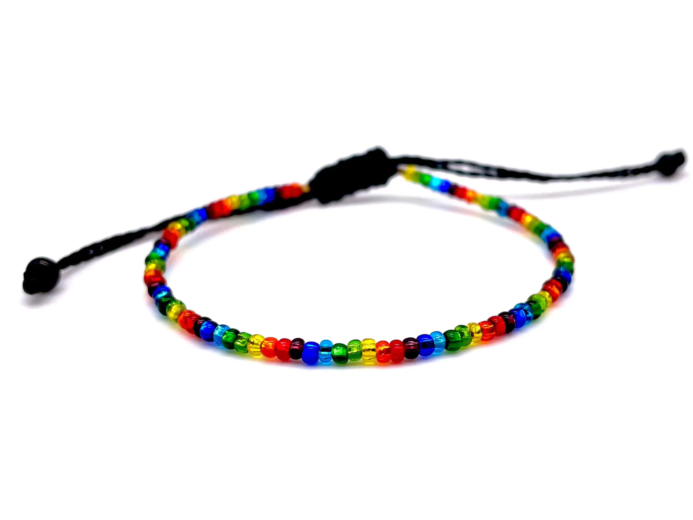 Rainbow Ombre Ankle Bracelet