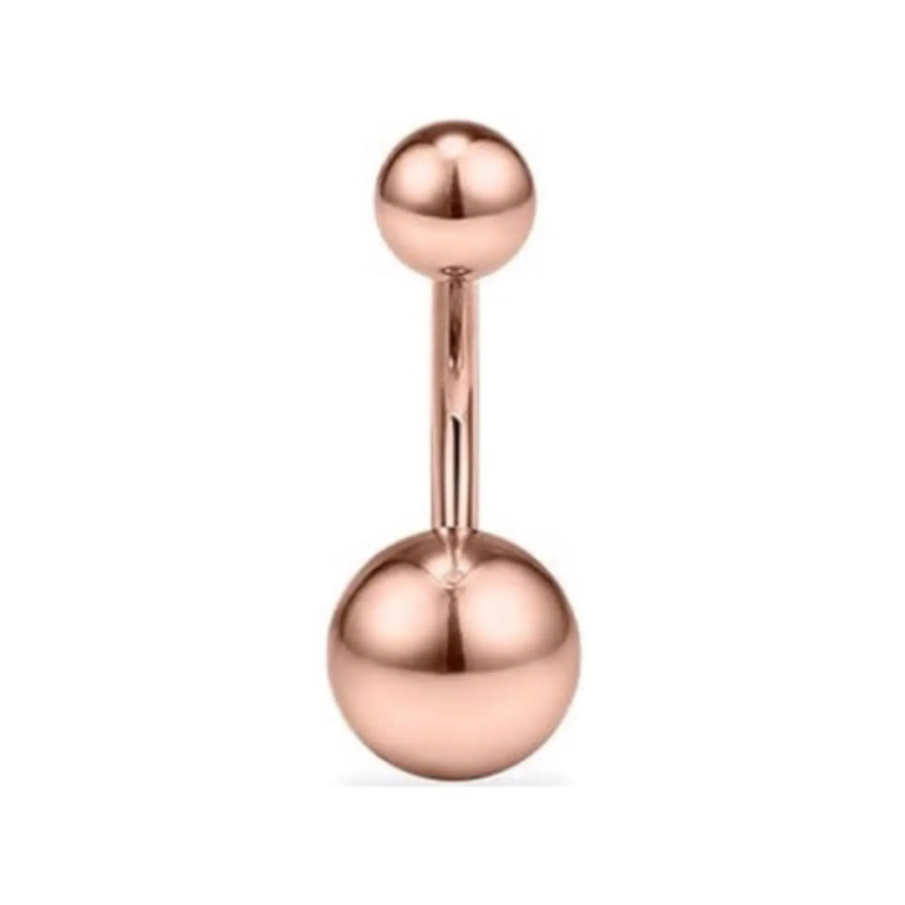 Rose Gold Belly Button Navel Ring