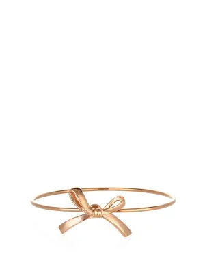 Rosegold Single Bow Bracelet