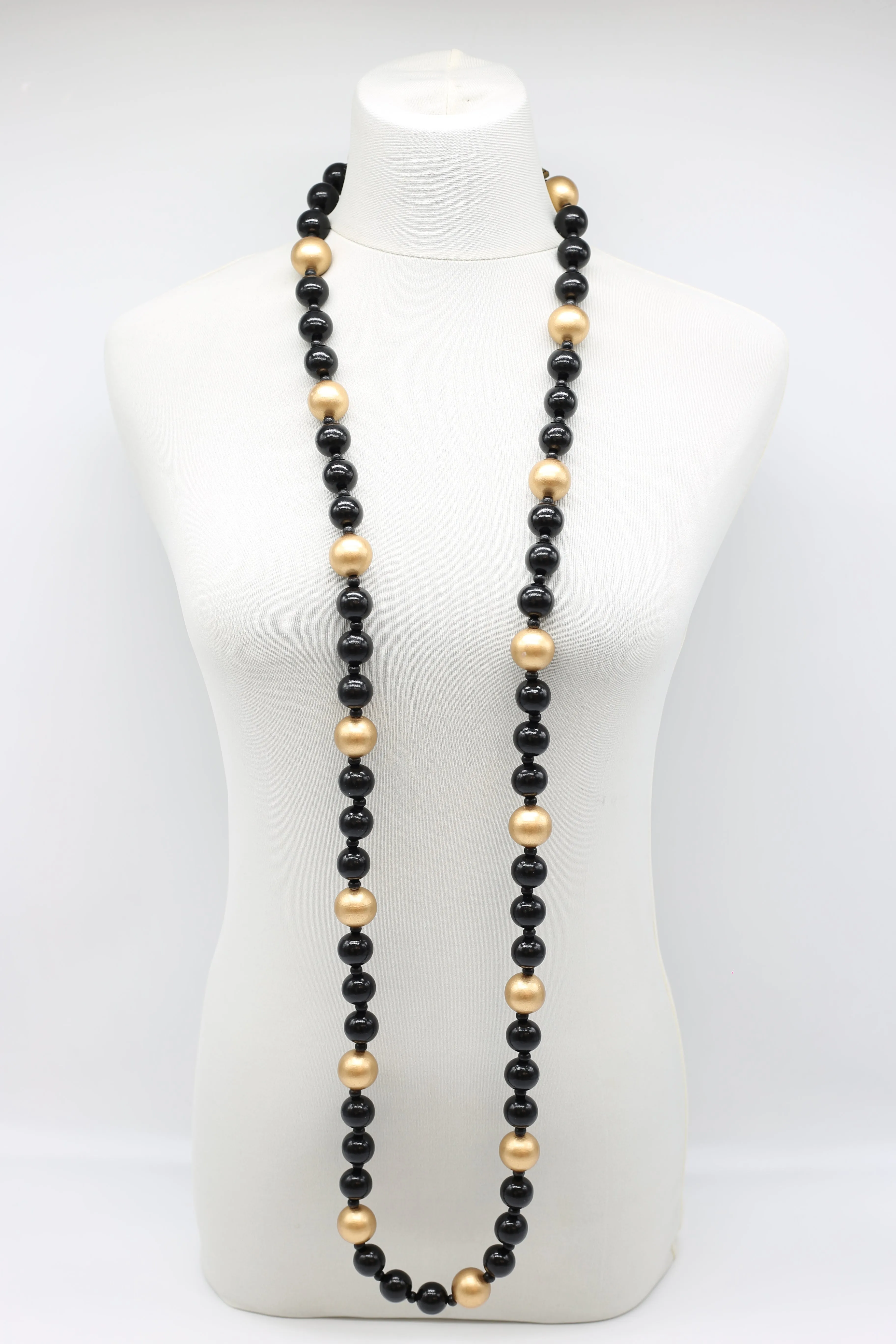 Round Beads Necklaces Set