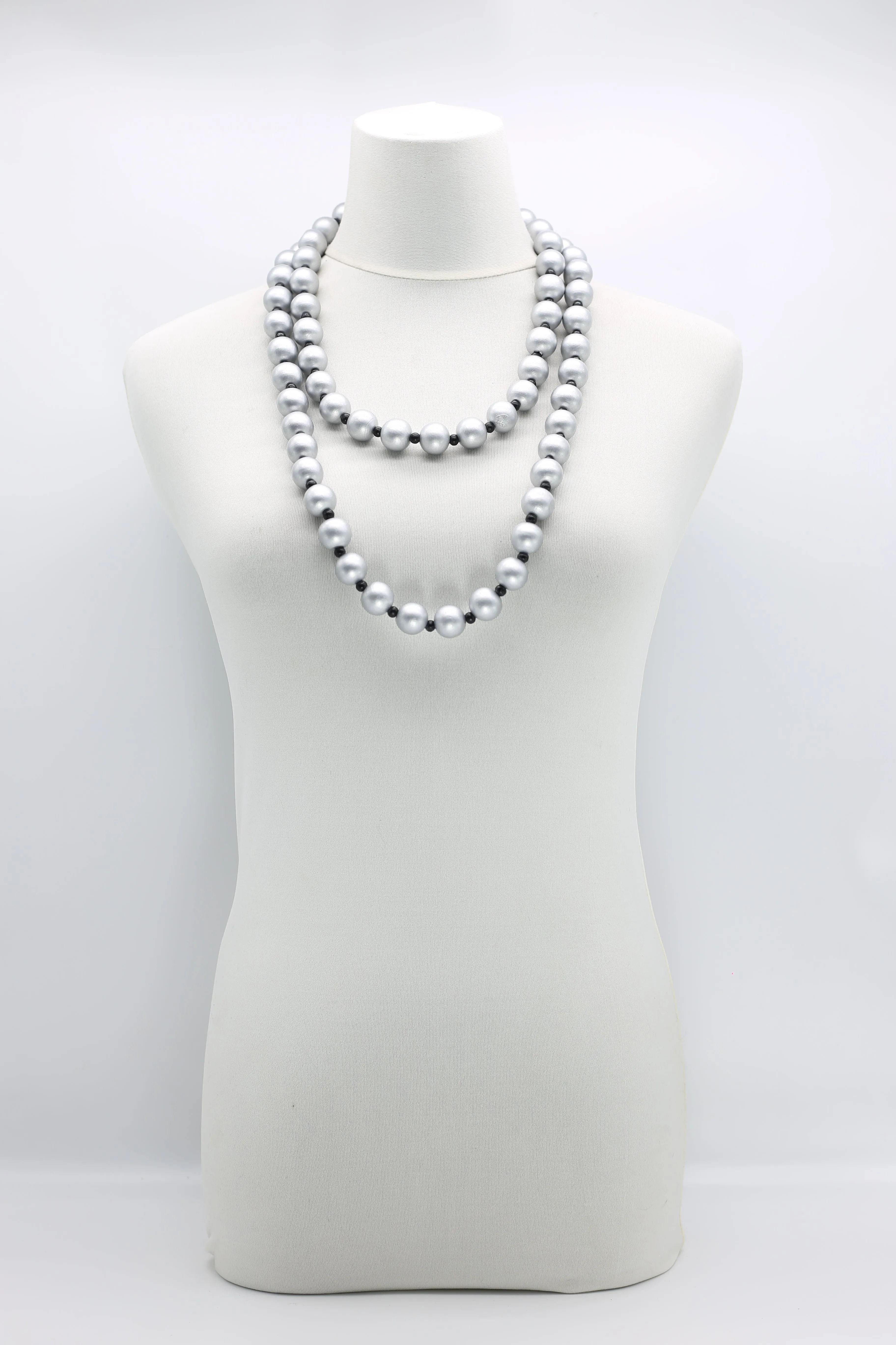 Round Beads Necklaces Set