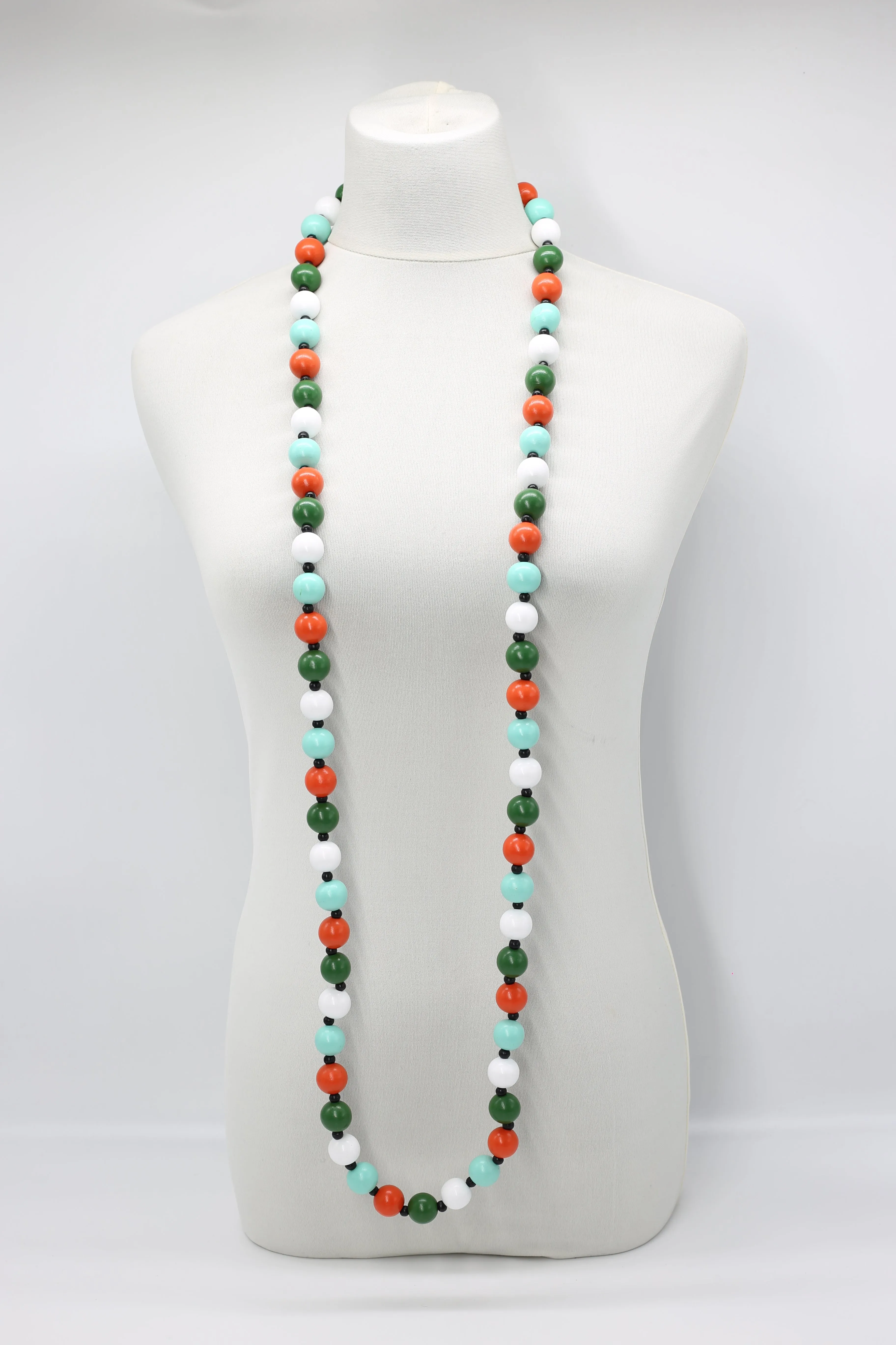 Round Beads Necklaces Set