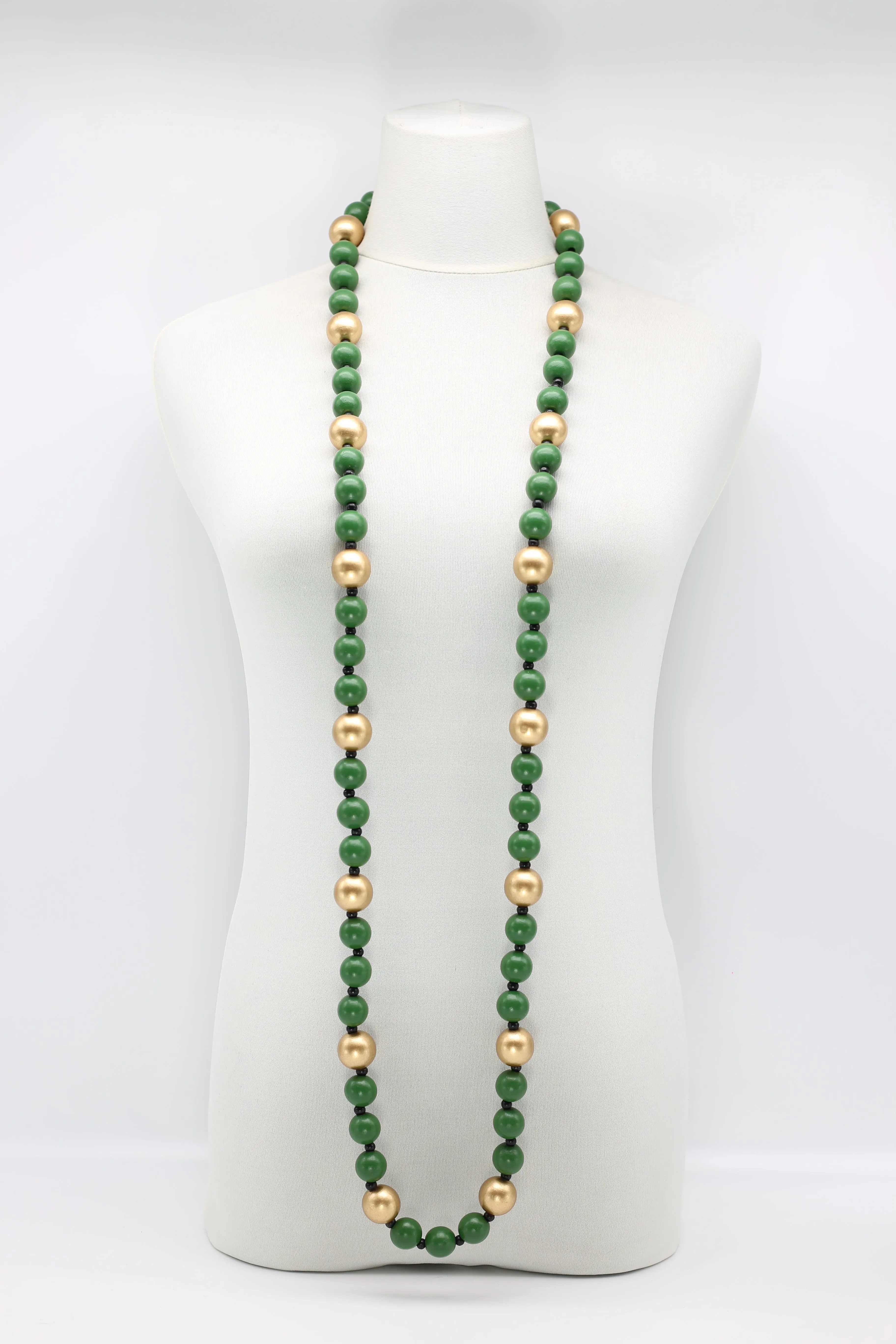 Round Beads Necklaces Set
