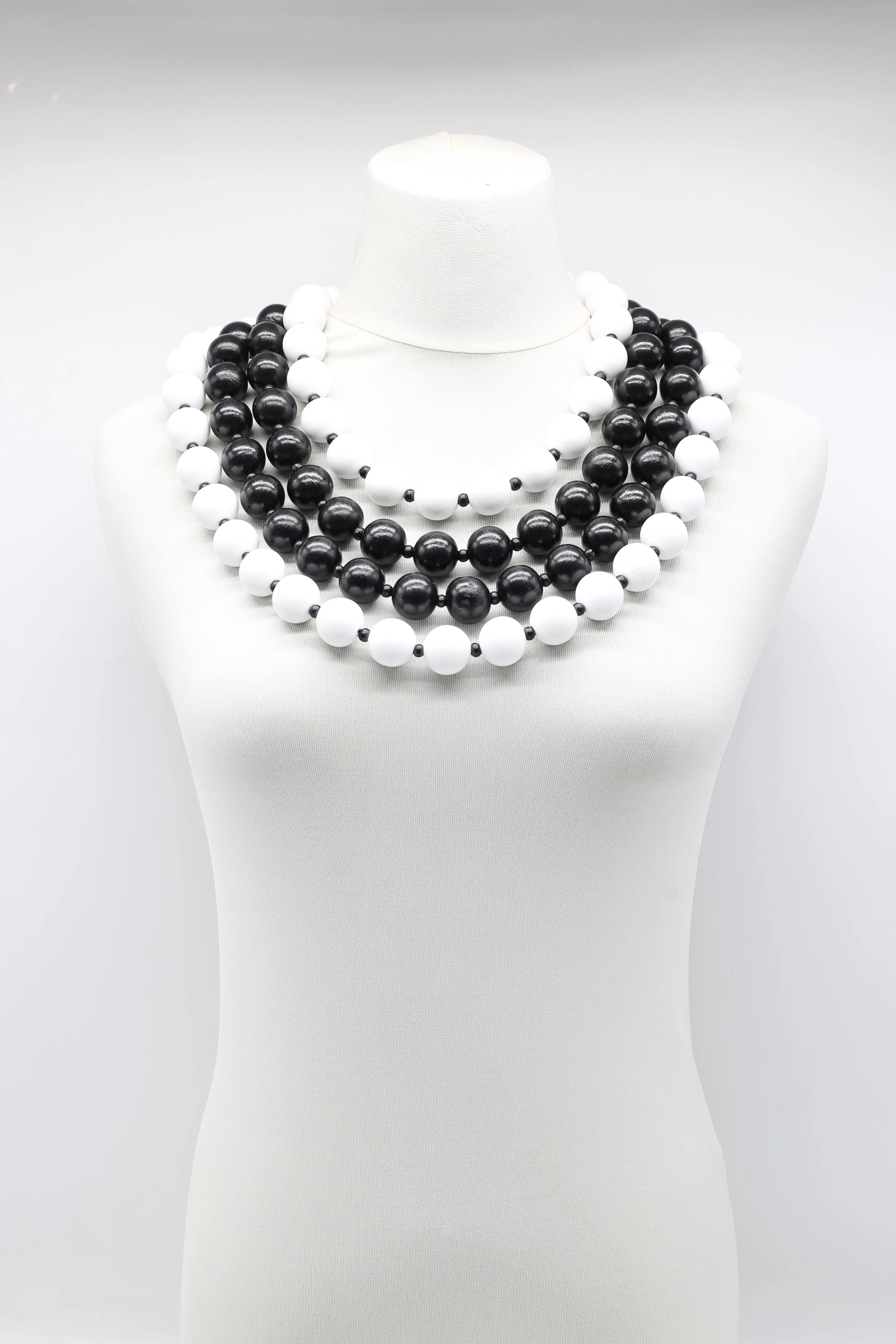 Round Beads Necklaces Set