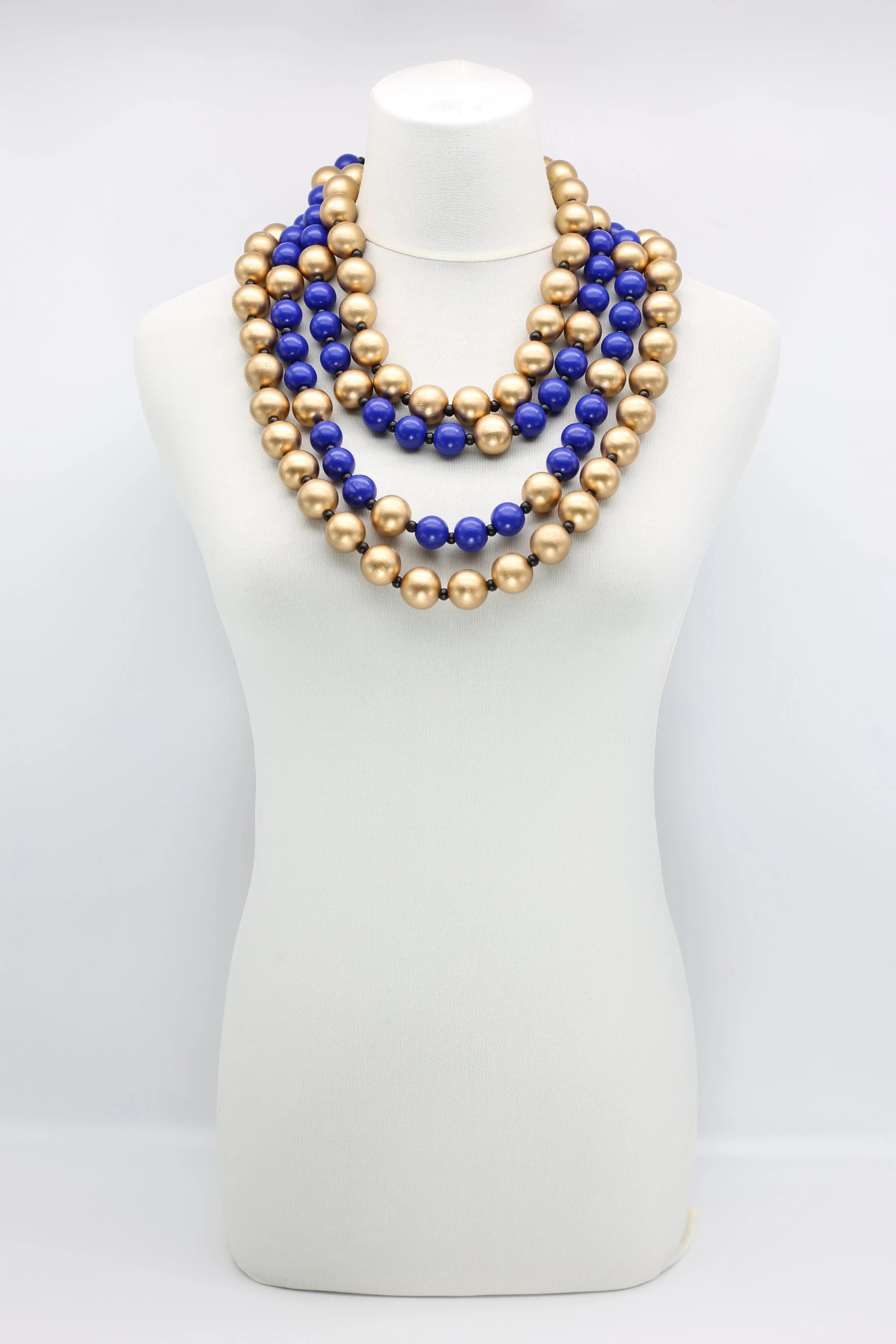 Round Beads Necklaces Set