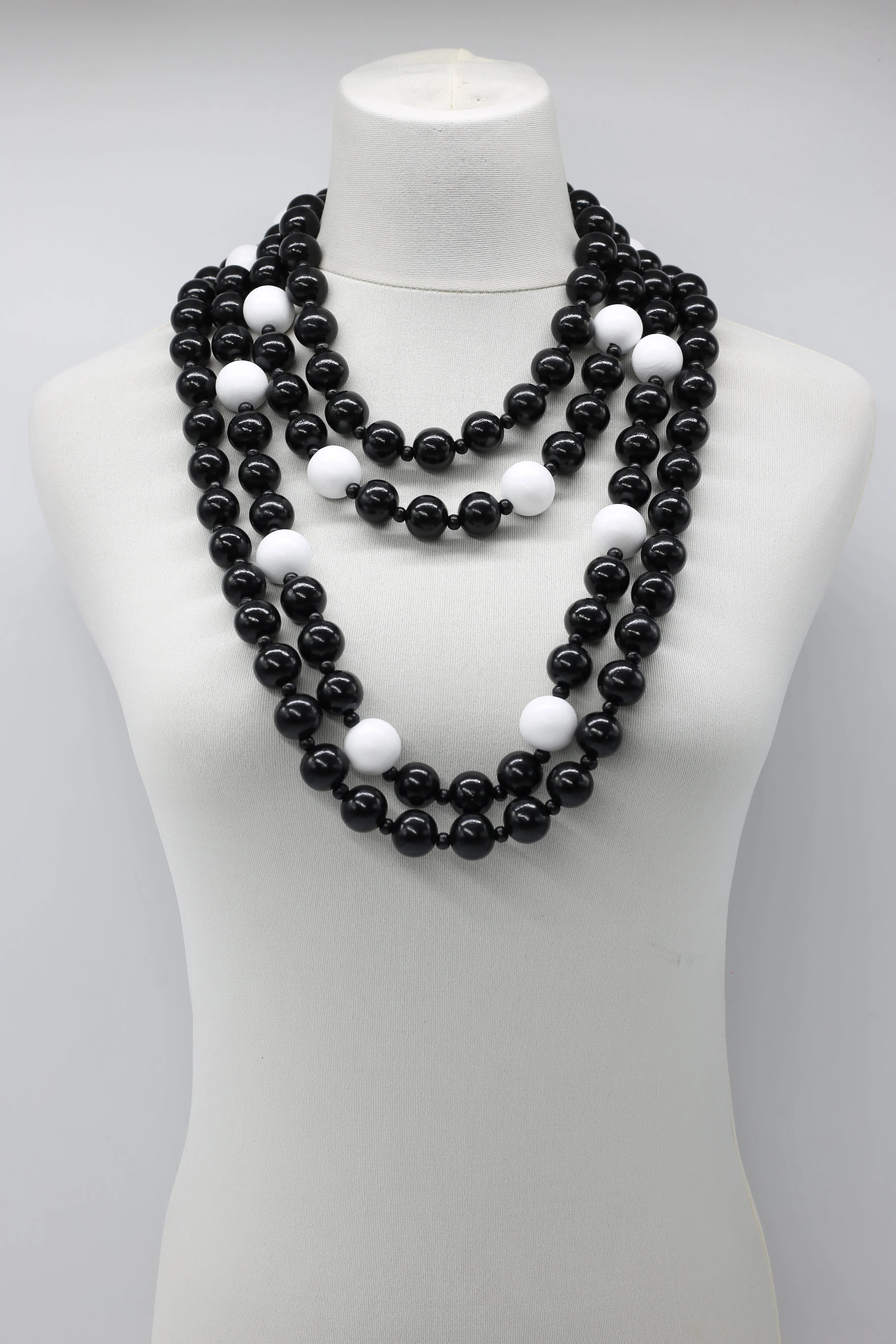 Round Beads Necklaces Set