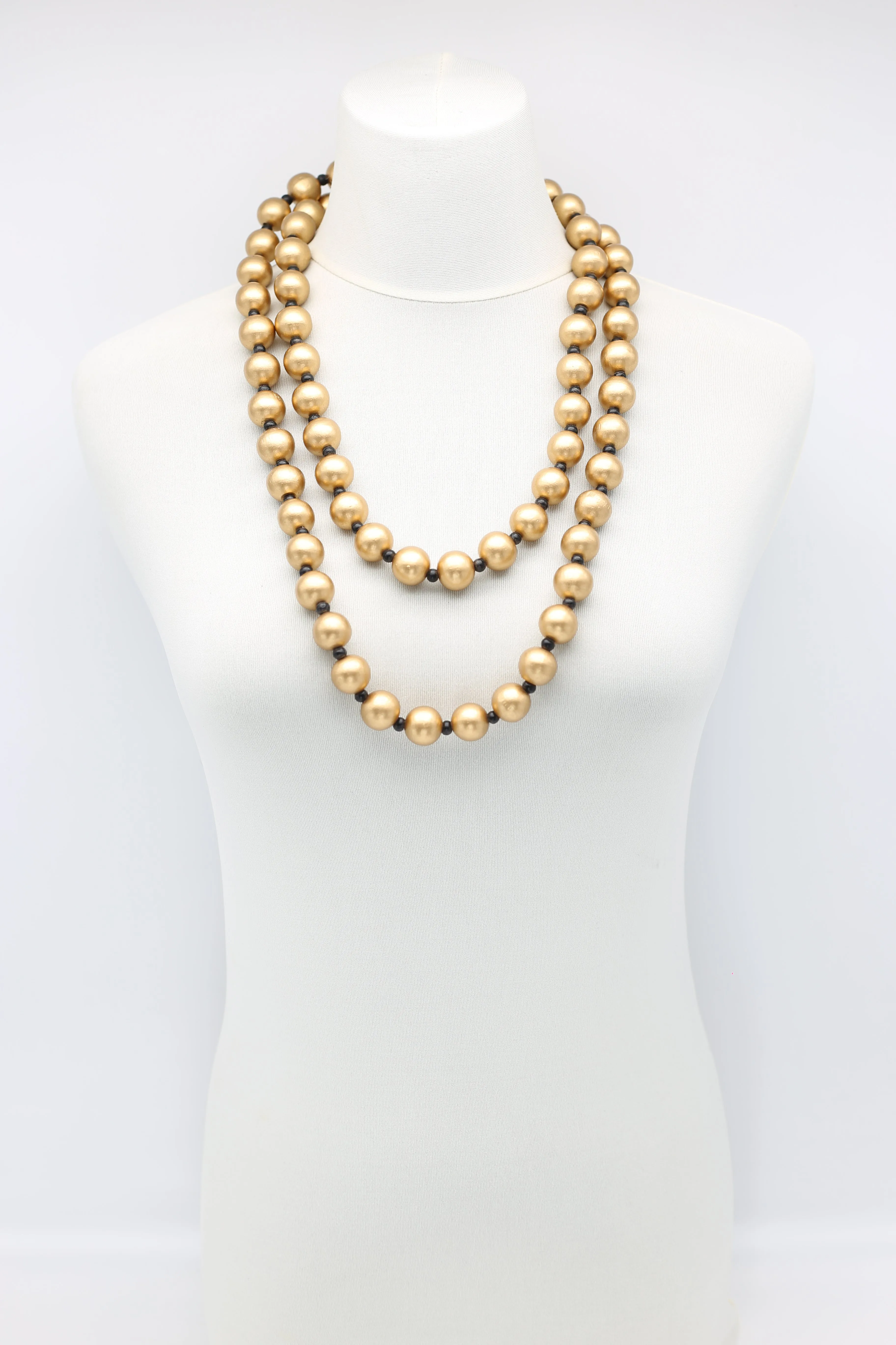 Round Beads Necklaces Set