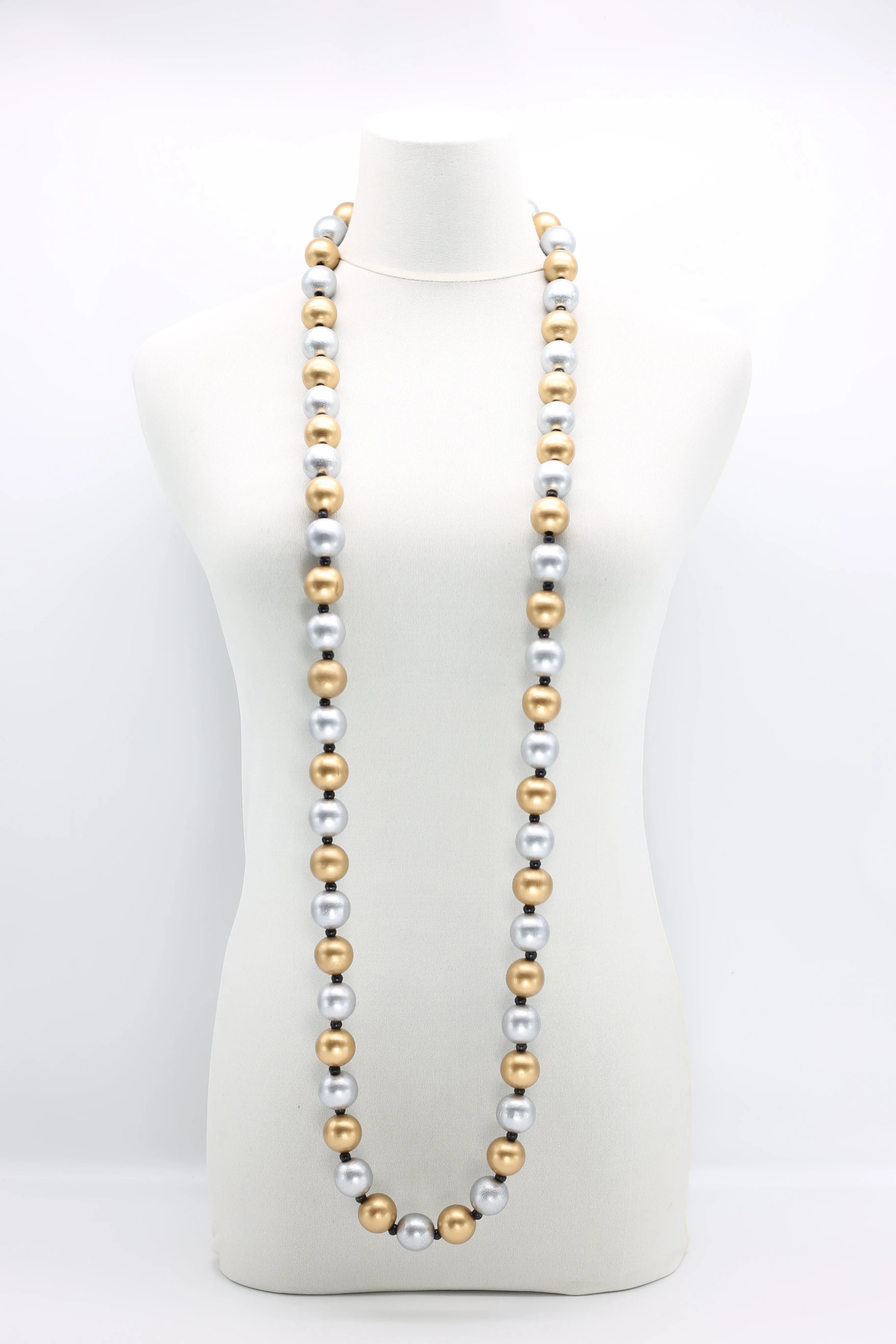 Round Beads Necklaces Set