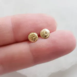 Sand Dollar Studs