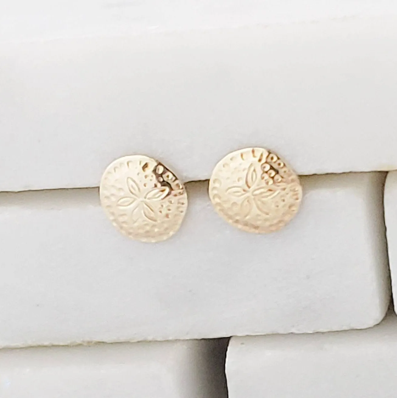 Sand Dollar Studs