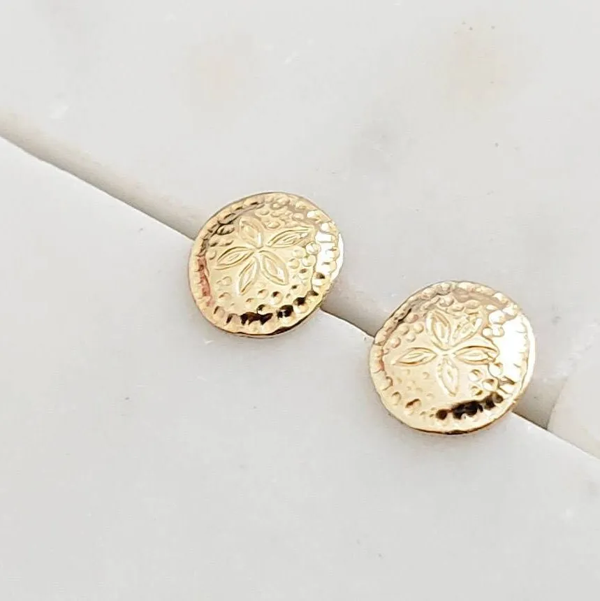 Sand Dollar Studs