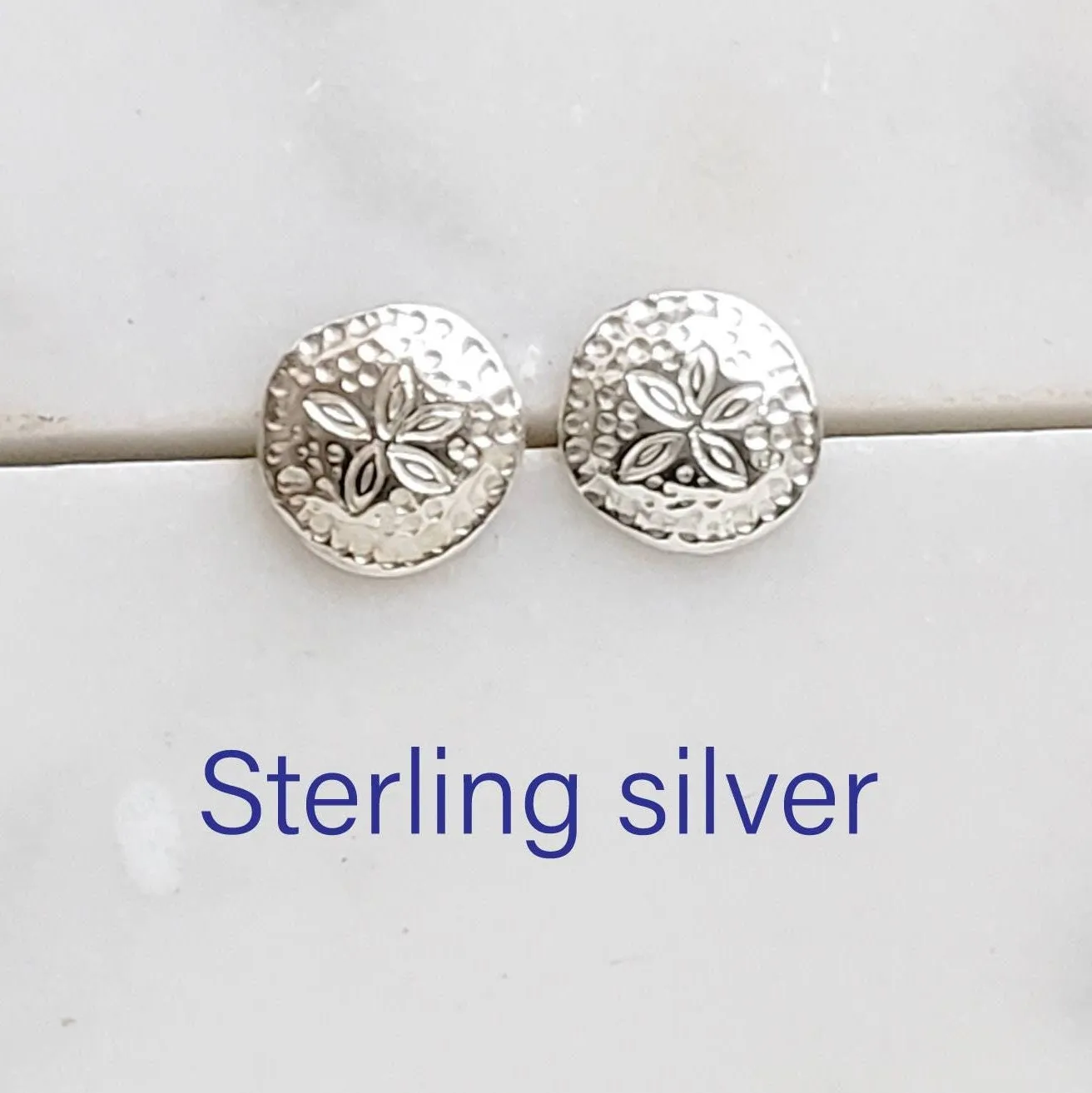 Sand Dollar Studs