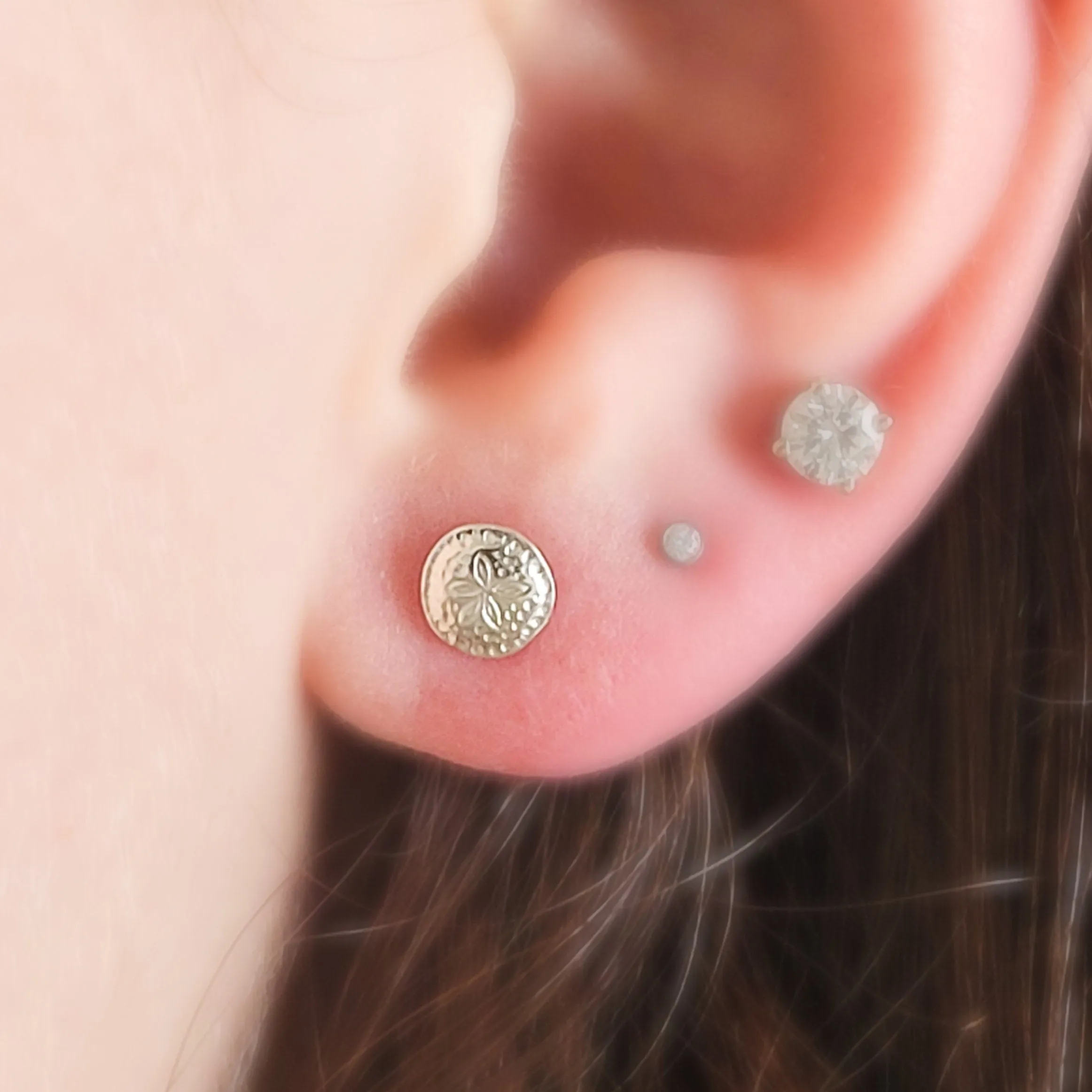 Sand Dollar Studs