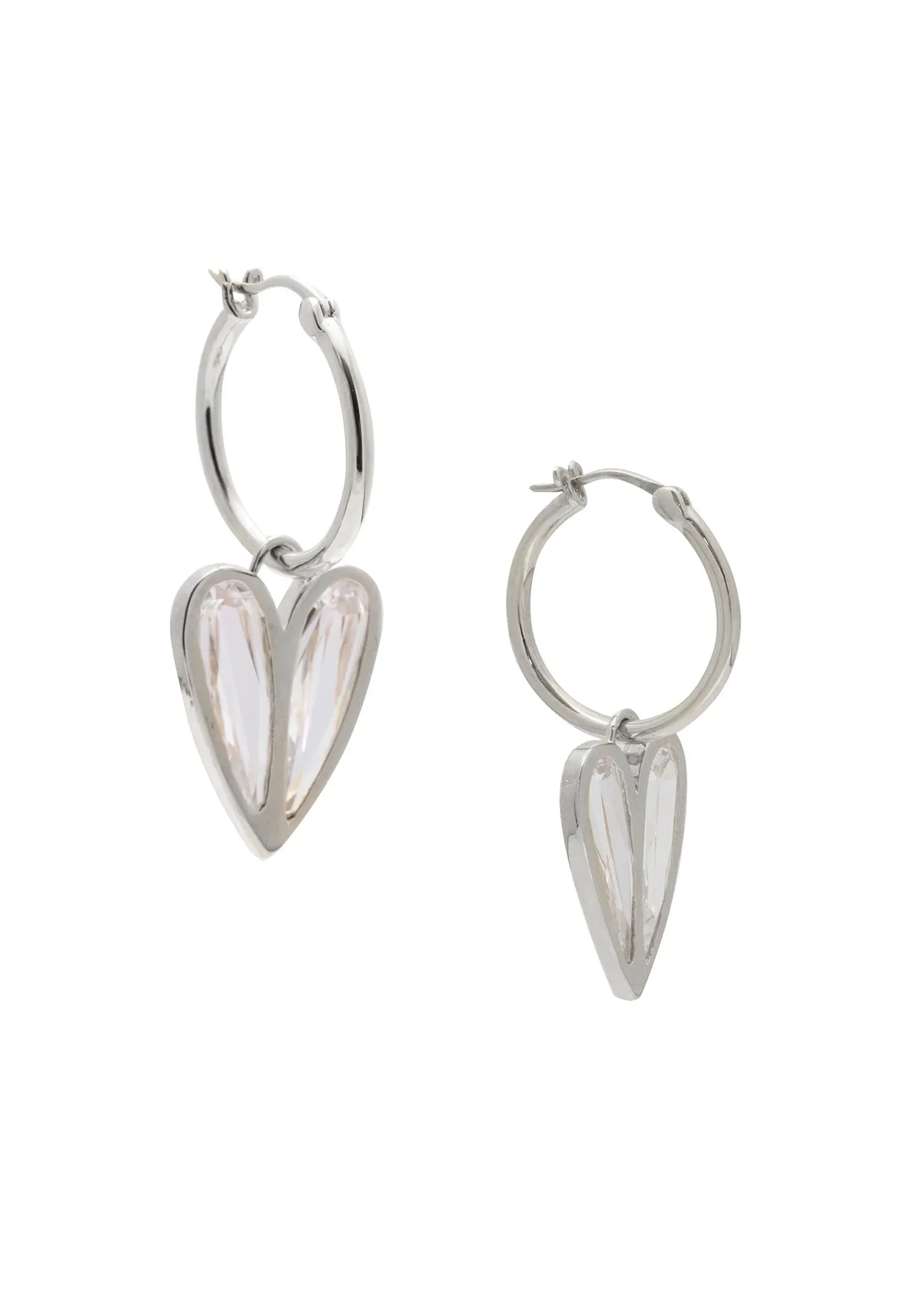 Sarah Mulder | Monroe Earrings in Rhodium